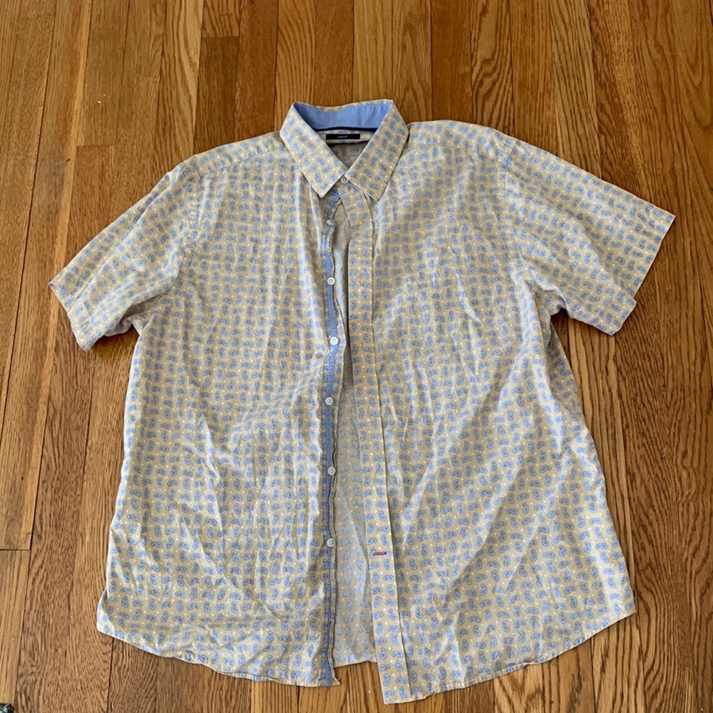 Cremieux paisley button down